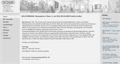 Desktop Screenshot of die-galerie.com